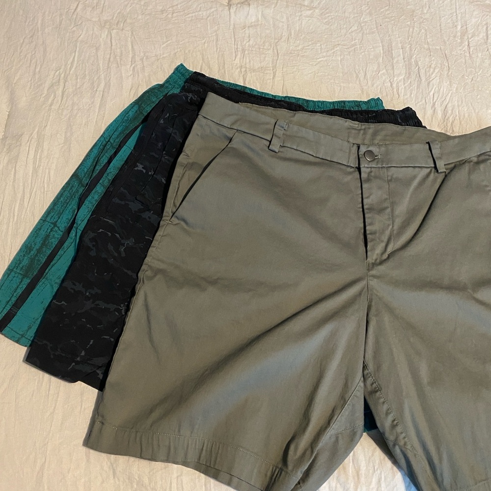 Lululemon Shorts Bundle | 2x Pacebreaker 1x Commission shorts